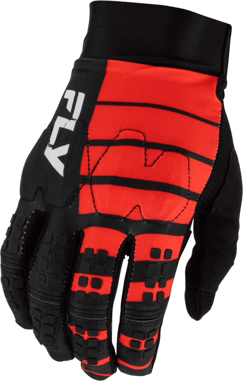 Fly Racing Evolution DST Bolt Gloves Black/Red SM