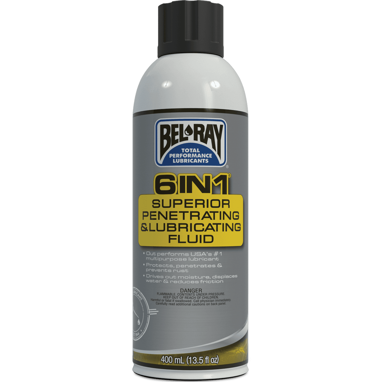 Bel-Ray 6 IN 1 Multi-Purpose Lubricant 400ML (12/CASE Sold Each)