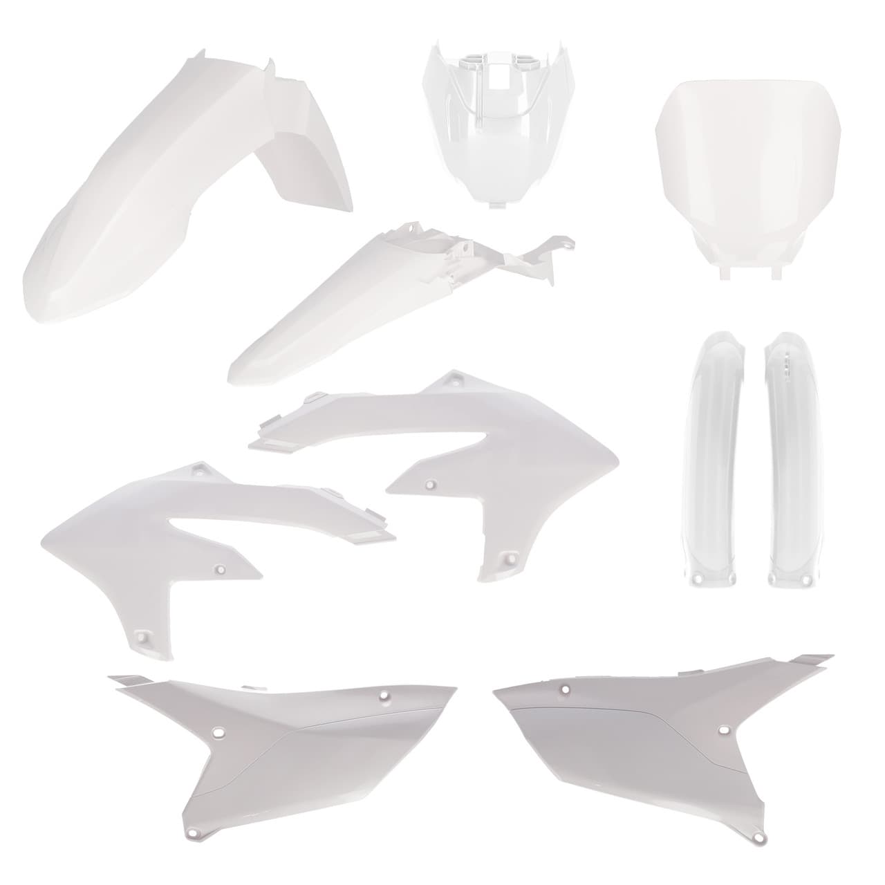 Acerbis Full Plastic Kit Yamaha White