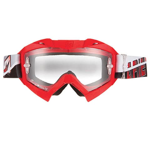 MX GOGGLES ADRENALINE - SENIOR RED BLACK