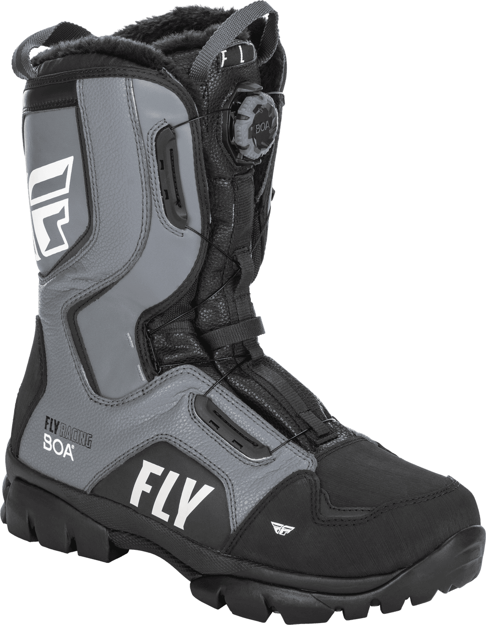 Fly Racing Marker Boa Boot Black/Grey Size 07