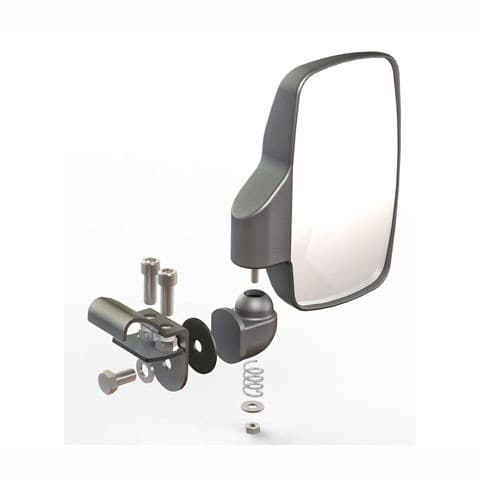 SEIZMIK SIDE VIEW MIRRORS PRO-FIT ROLL CAGE