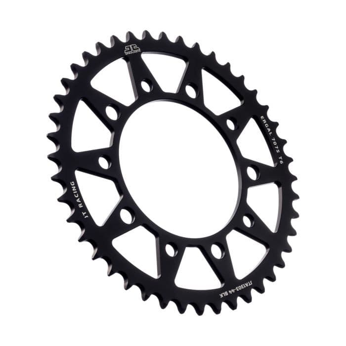 REAR ALLOY SPROCKET BLACK 44-TOOTH