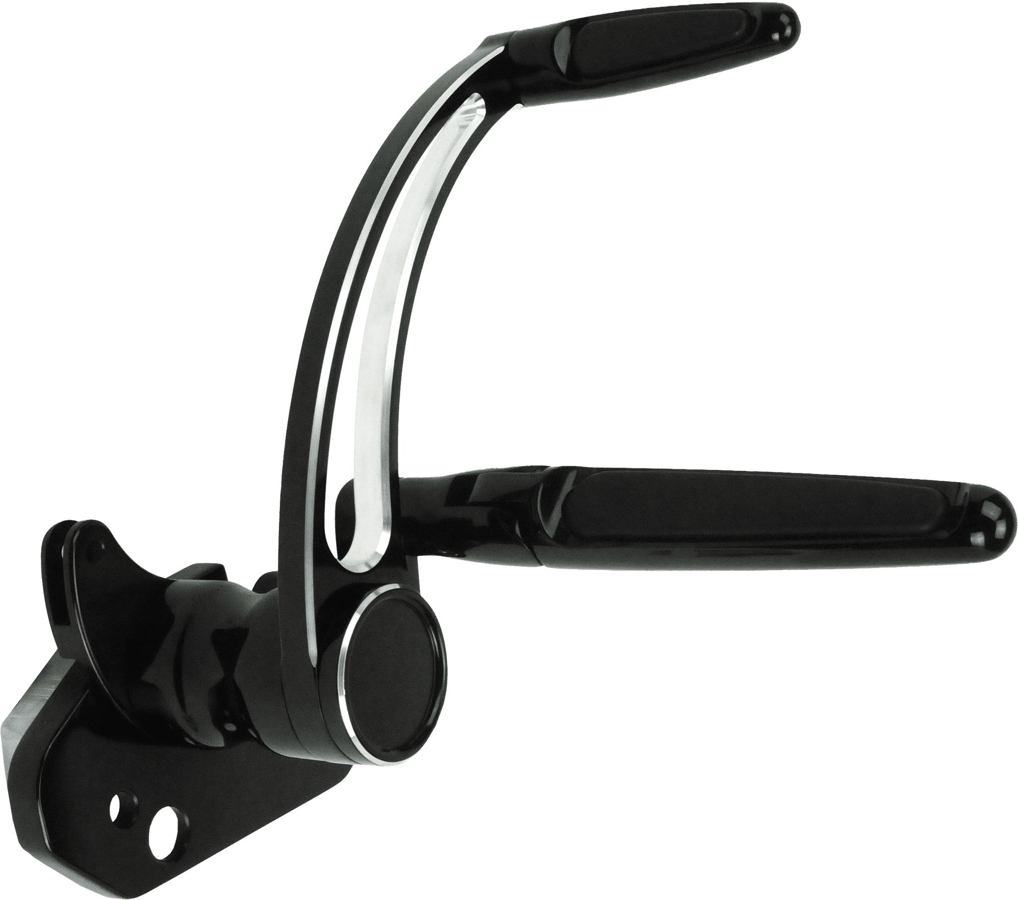 Hawg Halters Inc Forward Cntrls Black Slotted Flh 14-25