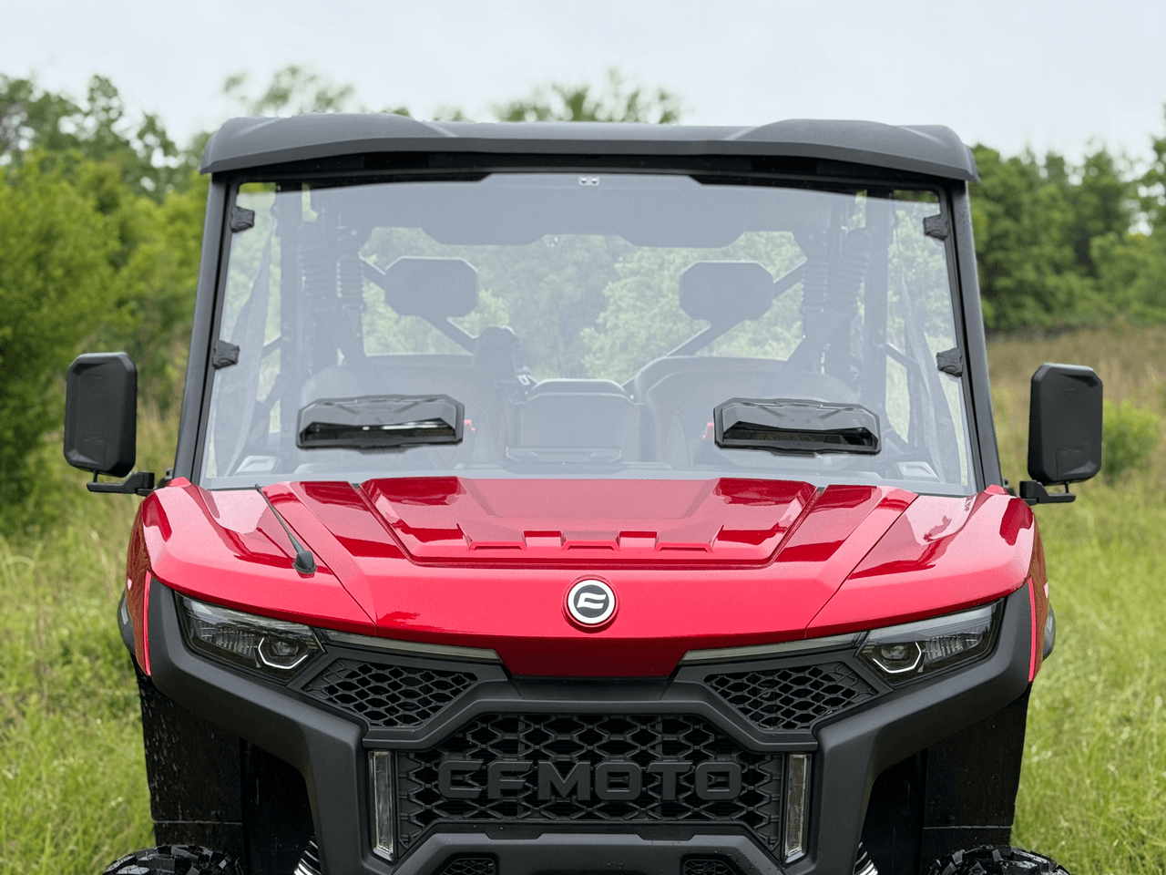 VERSA VENTED WINDSHIELD HARD COATED