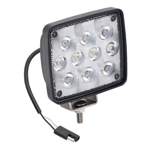 BARGMAN/WESBAR RECTANGULAR LED WORK LIGHT W/2-WAY PLUG