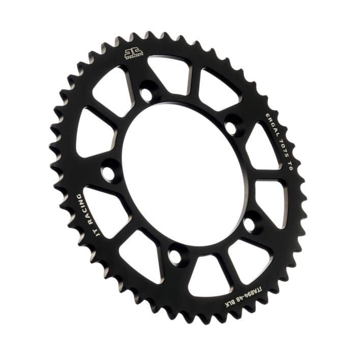 REAR ALLOY SPROCKET BLACK 48-TOOTH