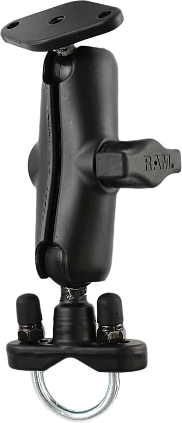 Ram Handlebar Rail Mount W/Stainless Steel U-Bolt Base