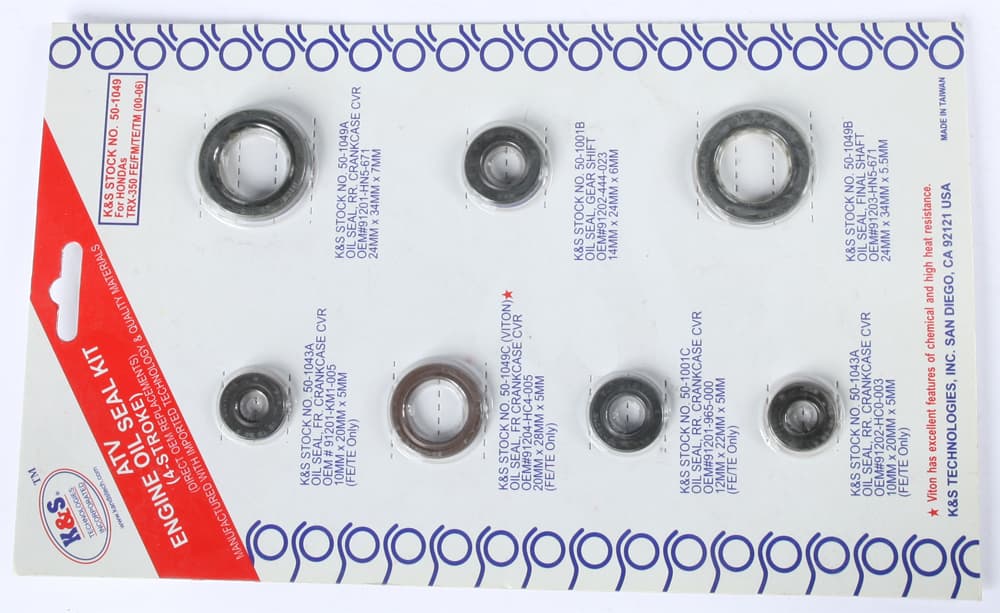 K&S Engine Oil Seal Kit