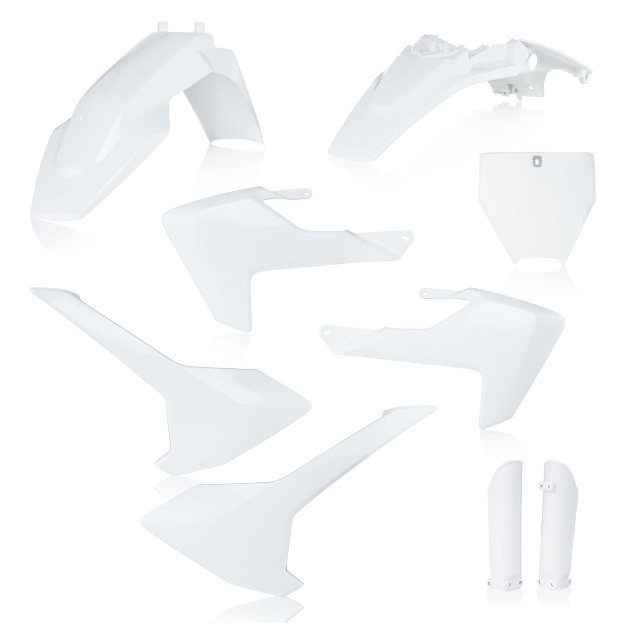 Acerbis Full Plastic Kit White