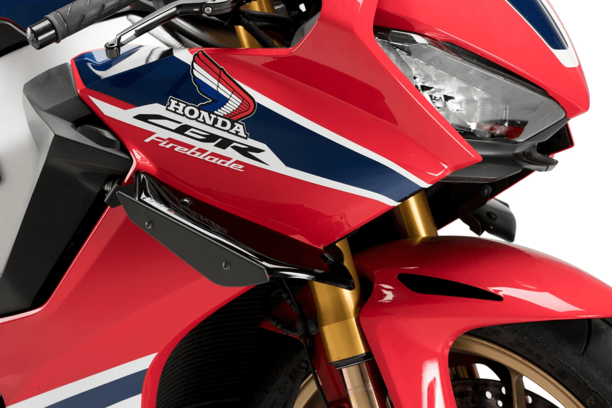 Puig Sport Side Spoilers Black Honda