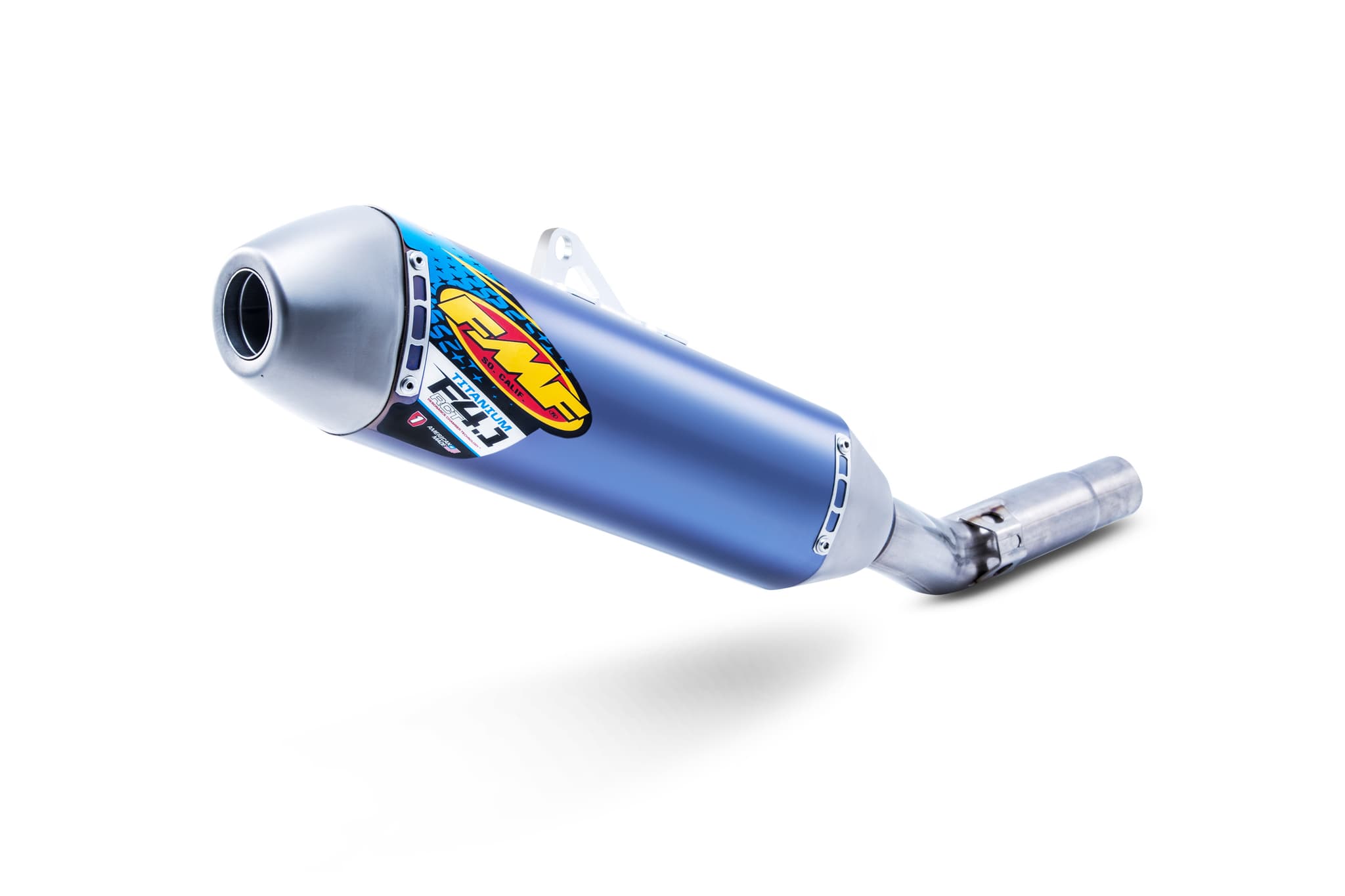 FMF Fact 4.1 Mini S/O Ss Ano Ti W/ Ss Header Muffler Kawasaki