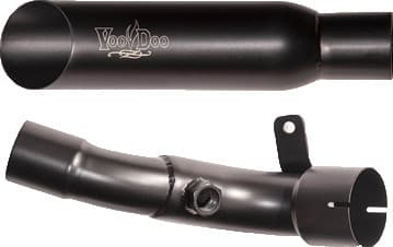 Voodoo Slip-On Suzuki Black Single Conversion GSX-R1002