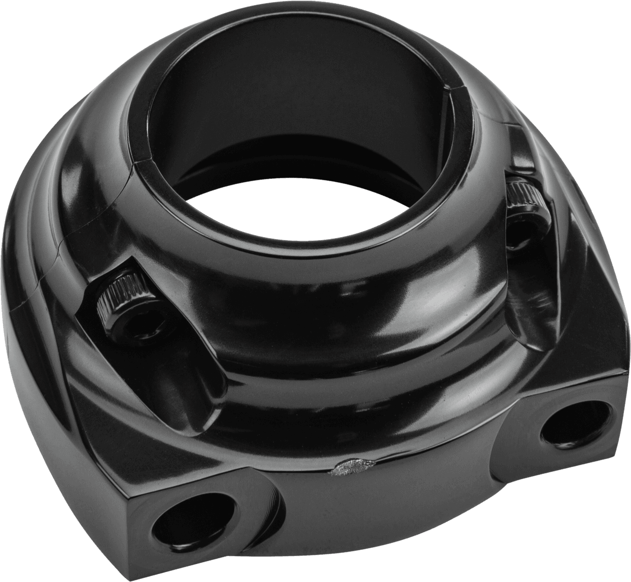 HardDrive Throttle Clamp Double Cable Snap IN Style Black