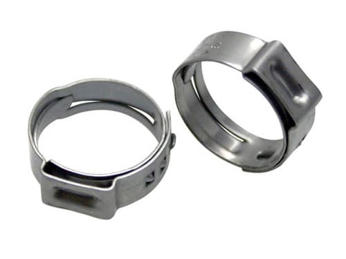 STEPLESS EAR CLAMP, 14.8 TO 18 MM, PK 10