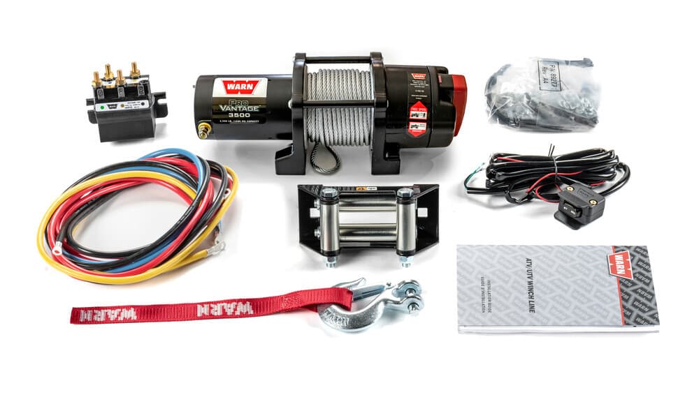 Warn Provantage 3500 Steel Cable Winch