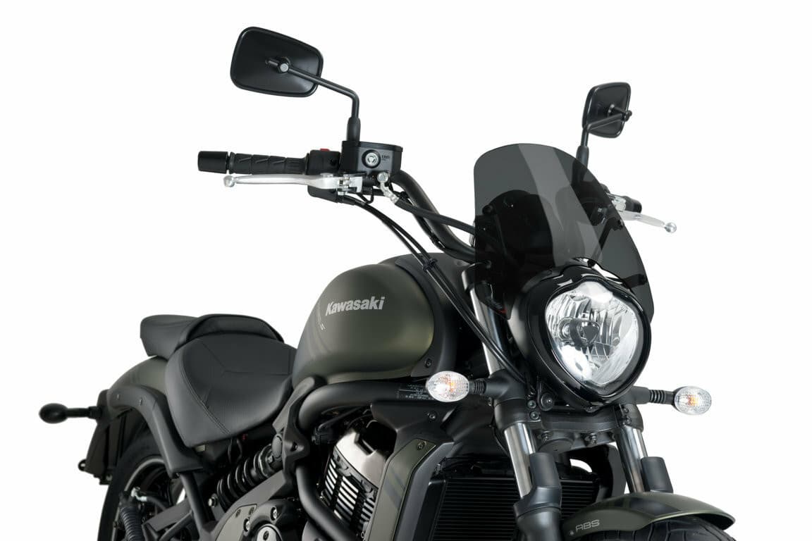 Puig Windscreen Naked New Gen Sport Dark Smoke Kawasaki