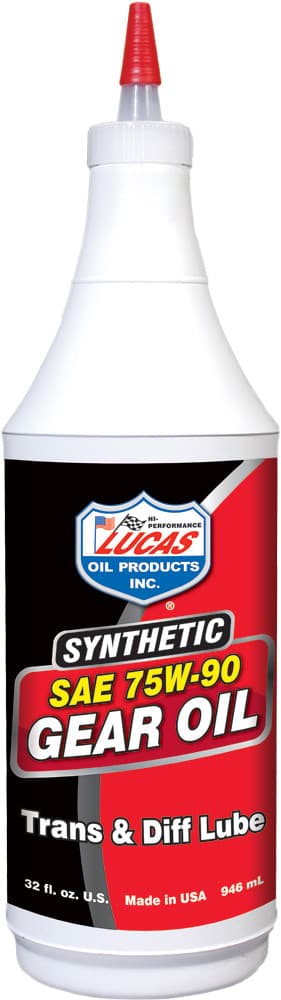 Lucas Synthetic Gear Oil 75W90 1 Qt (12/CASE Sold Each)