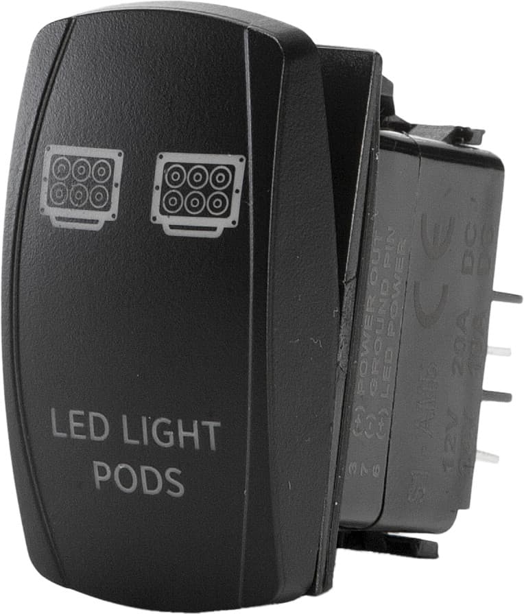 Flip LED Light Pods Lighting Switch Pro Series Backlit