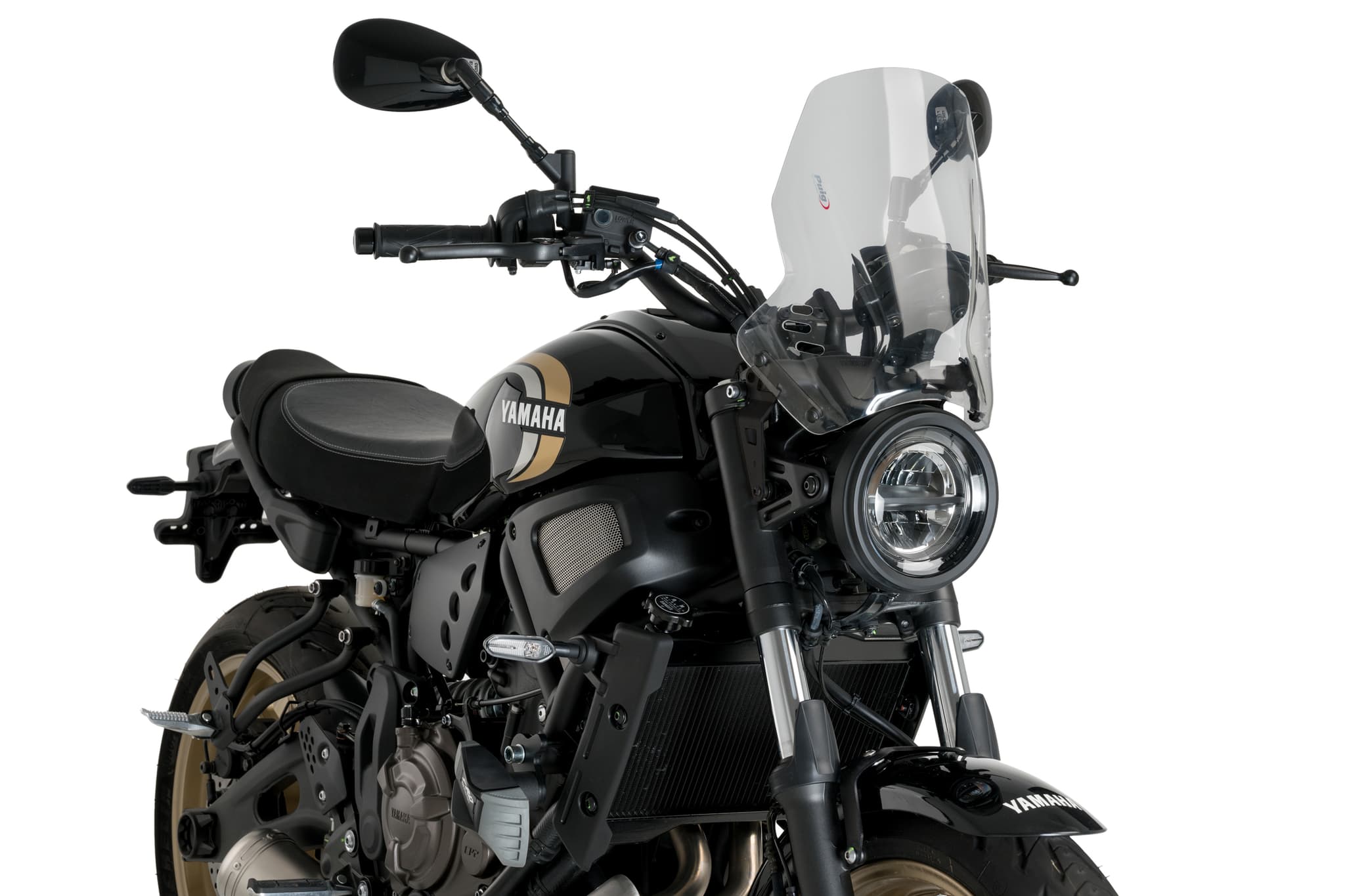 Puig Windscreen Naked New Gen Sport Clear Yamaha