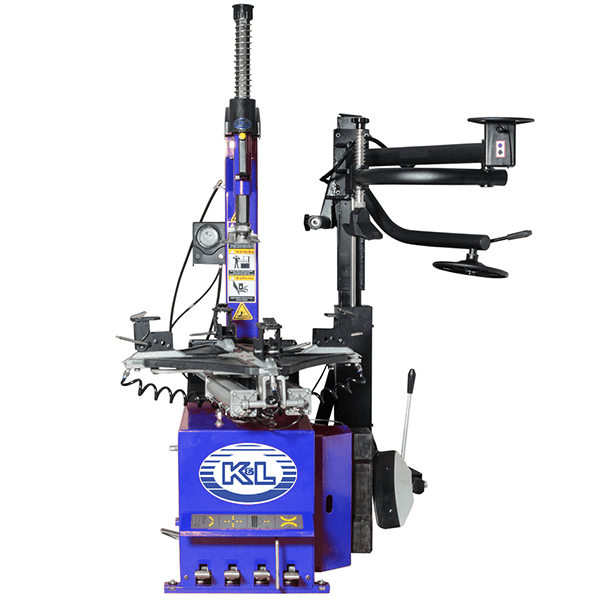 K&L MC900 Tire Machine W/Power Assist Arm Blue