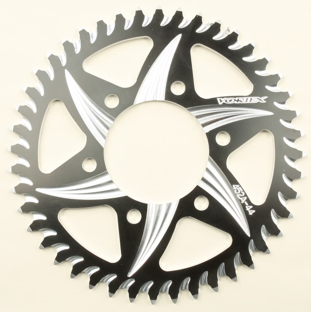 Vortex Rear CAT5 Sprocket Aluminum 44T-520 Black Kawasaki