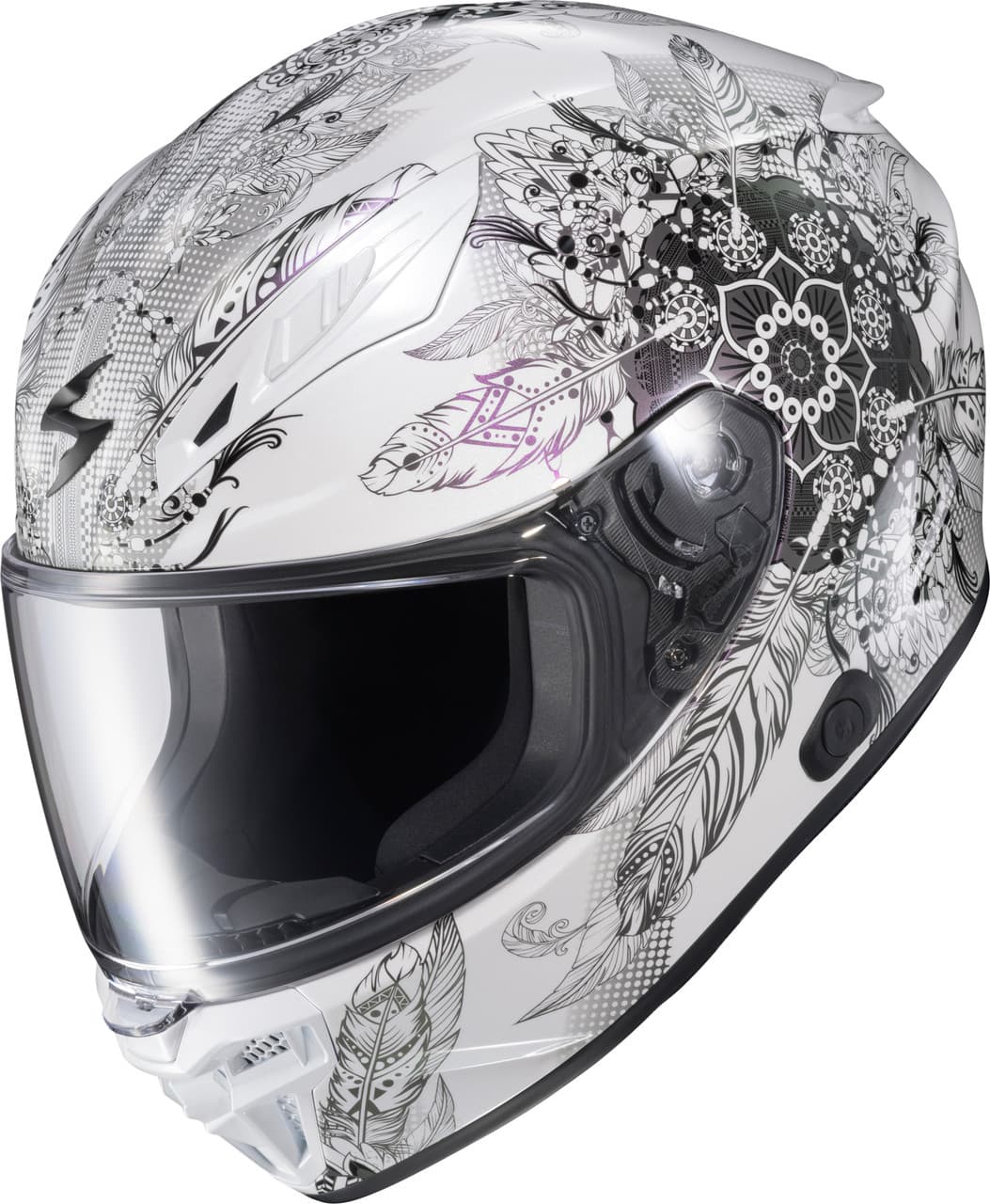 Scorpion Exo EXO-R430 Full Face Helmet Manitou White LG