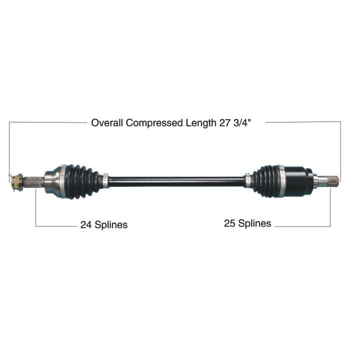 TYTANEUM HEAVY DUTY CV AXLE HONDA FRONT LEFT