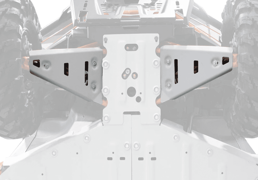 FRONT A-ARM GUARDS ALLOY POL