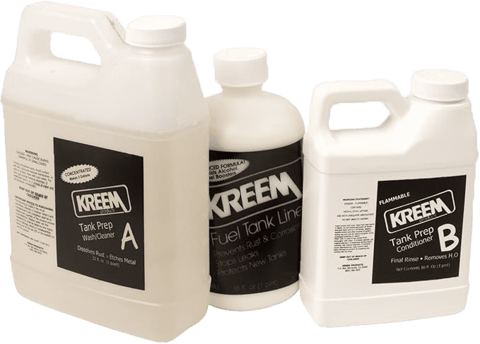 Kreem Large Fuel Tank Liner Tank Prep Combo