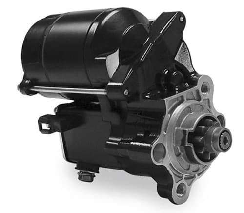 BIG TWIN STARTER, 1.4KW, BLK, SPORTSTER
