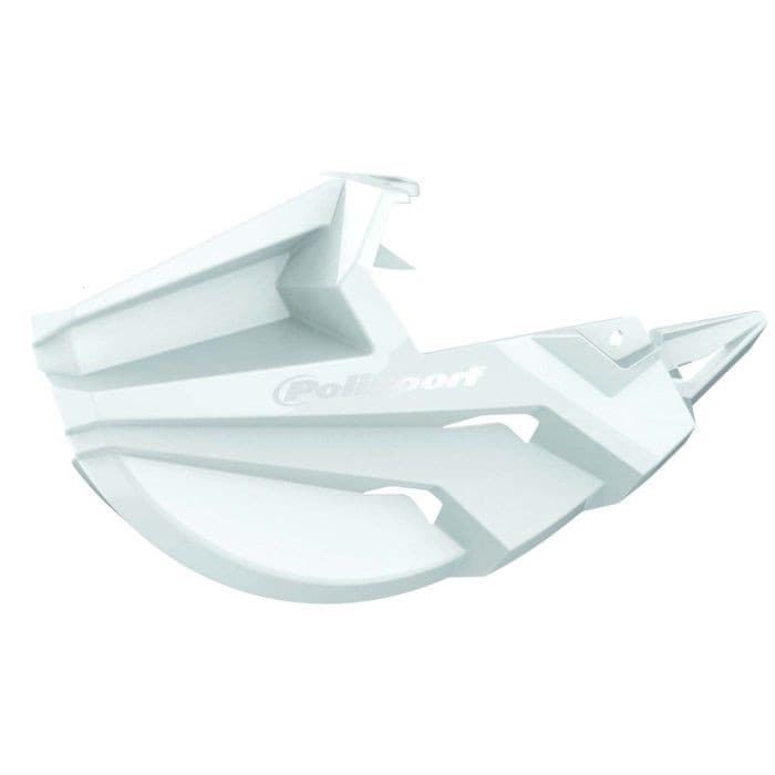 POLISPORT PARCIAL DISK PROTECTOR, WHITE