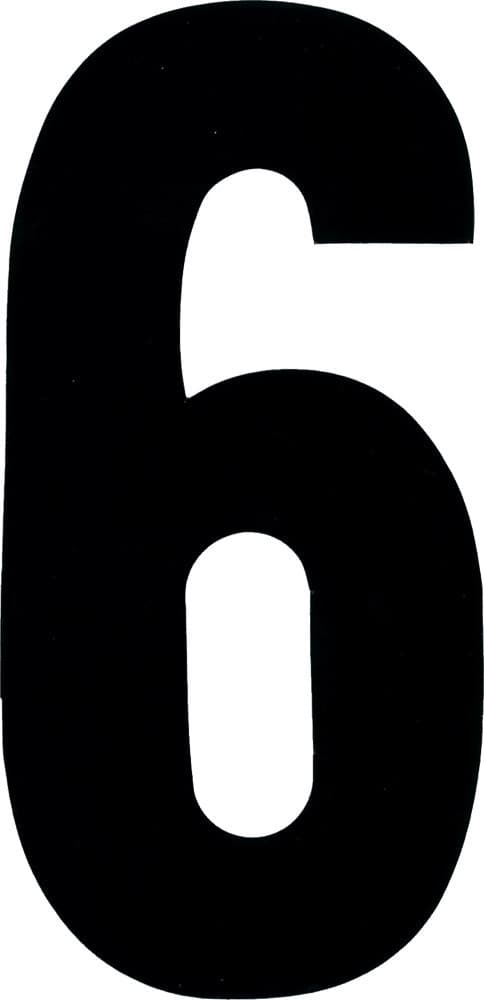 Dirt Digits #6 6" Black Extreme Digits 3/Pack