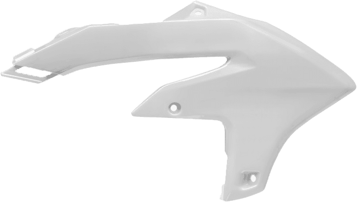 Polisport Radiator Scoops White Yamaha