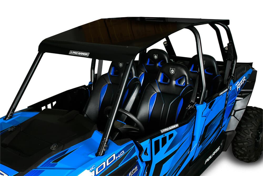 Pro Armor Stock Aluminum Roof 4/SEAT Black