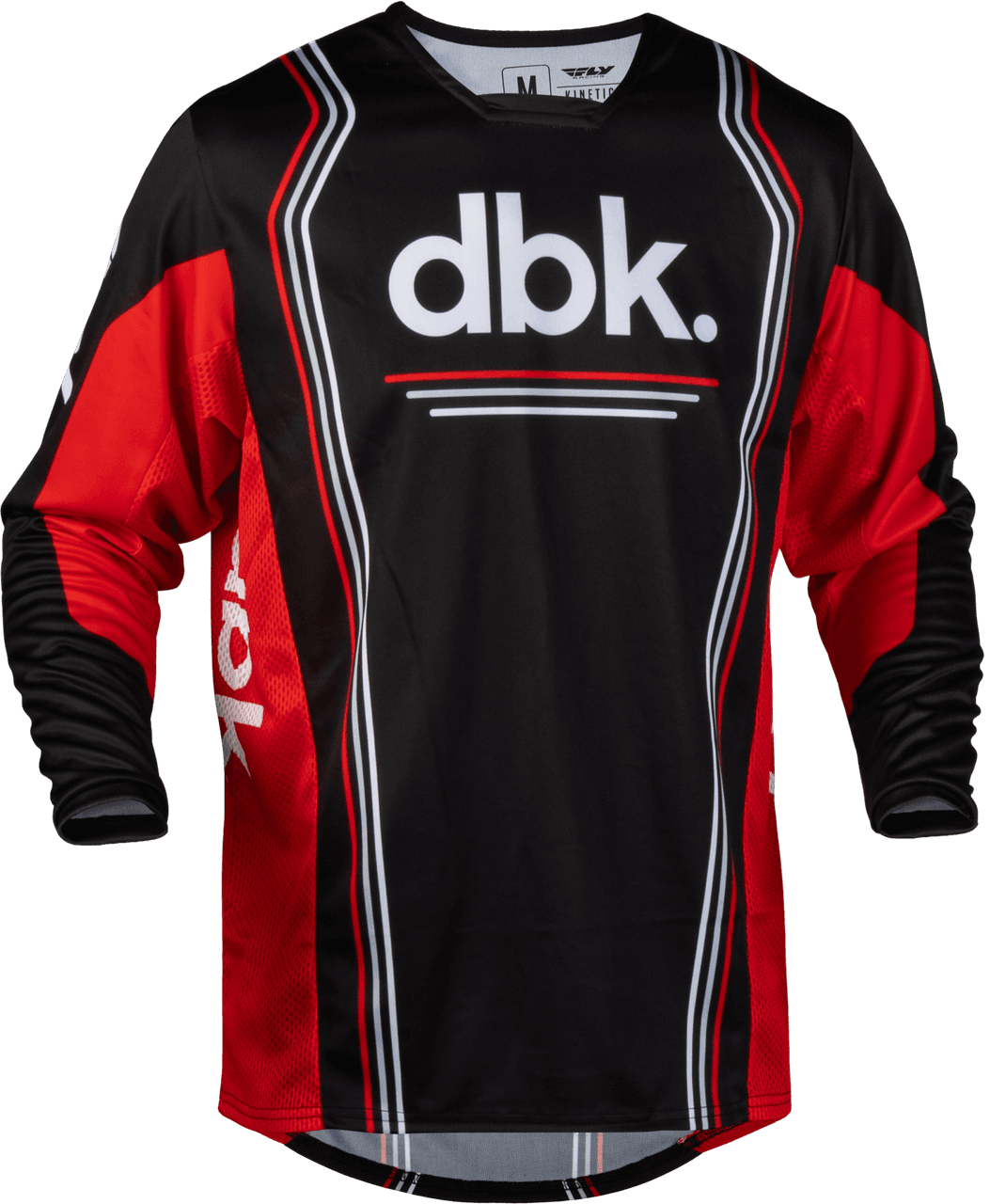 Fly Racing Kinetic Dbk Jersey Black/Red/White MD