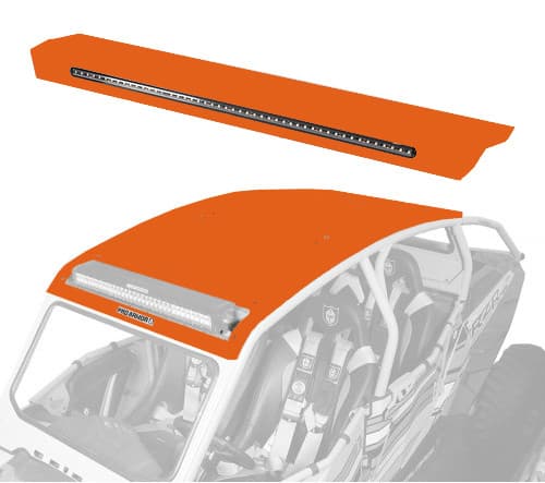 Pro Armor Asylum Roof W/Rr Lightbar Pkt Orange Madness