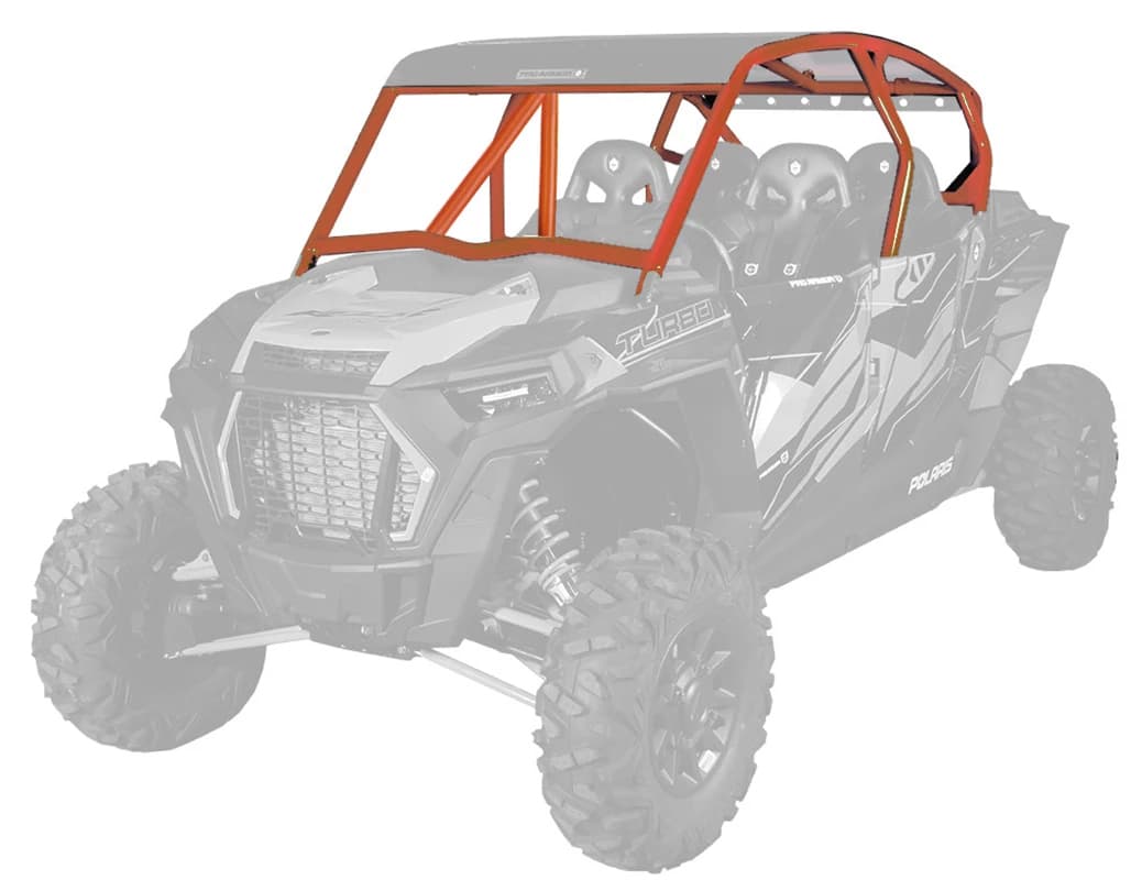 Pro Armor Cab Asylum Cage W/V Intrusion Orange Rust Metallic