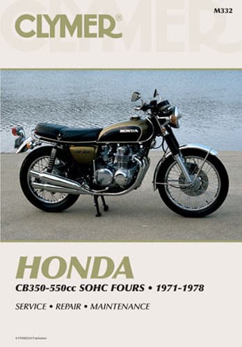 Clymer Repair Manual Honda CB350-500