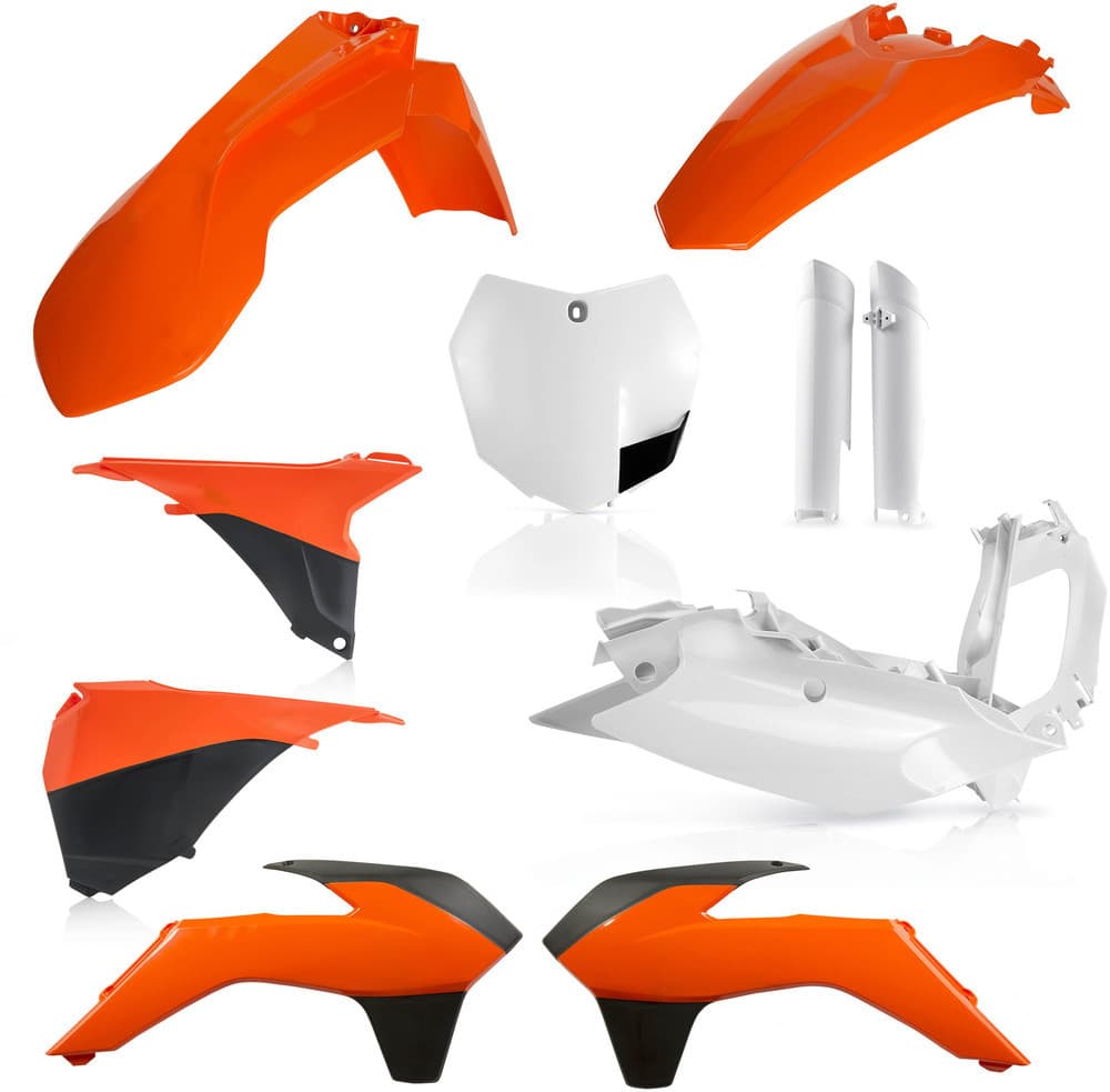 Acerbis Full Plastic Kit Orange