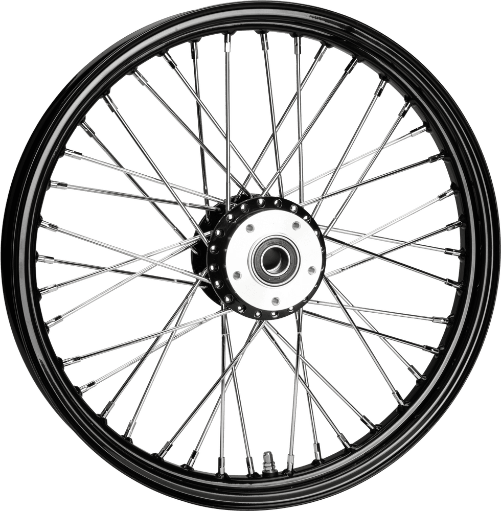 HardDrive Front 40-SPK Sd Black 21X2.15 Wg-Hub 1" Axl 00 Ltr