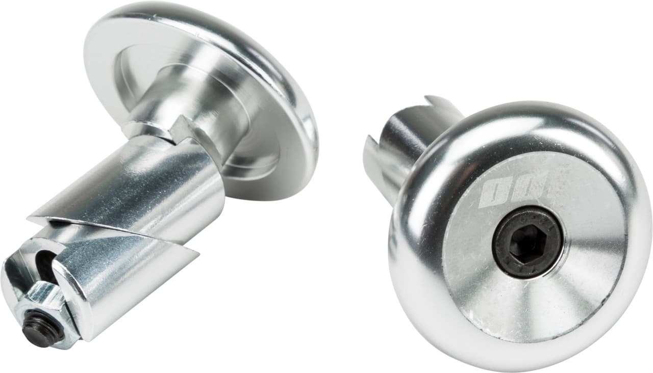 Odi Aluminum Bar End Plugs Silver