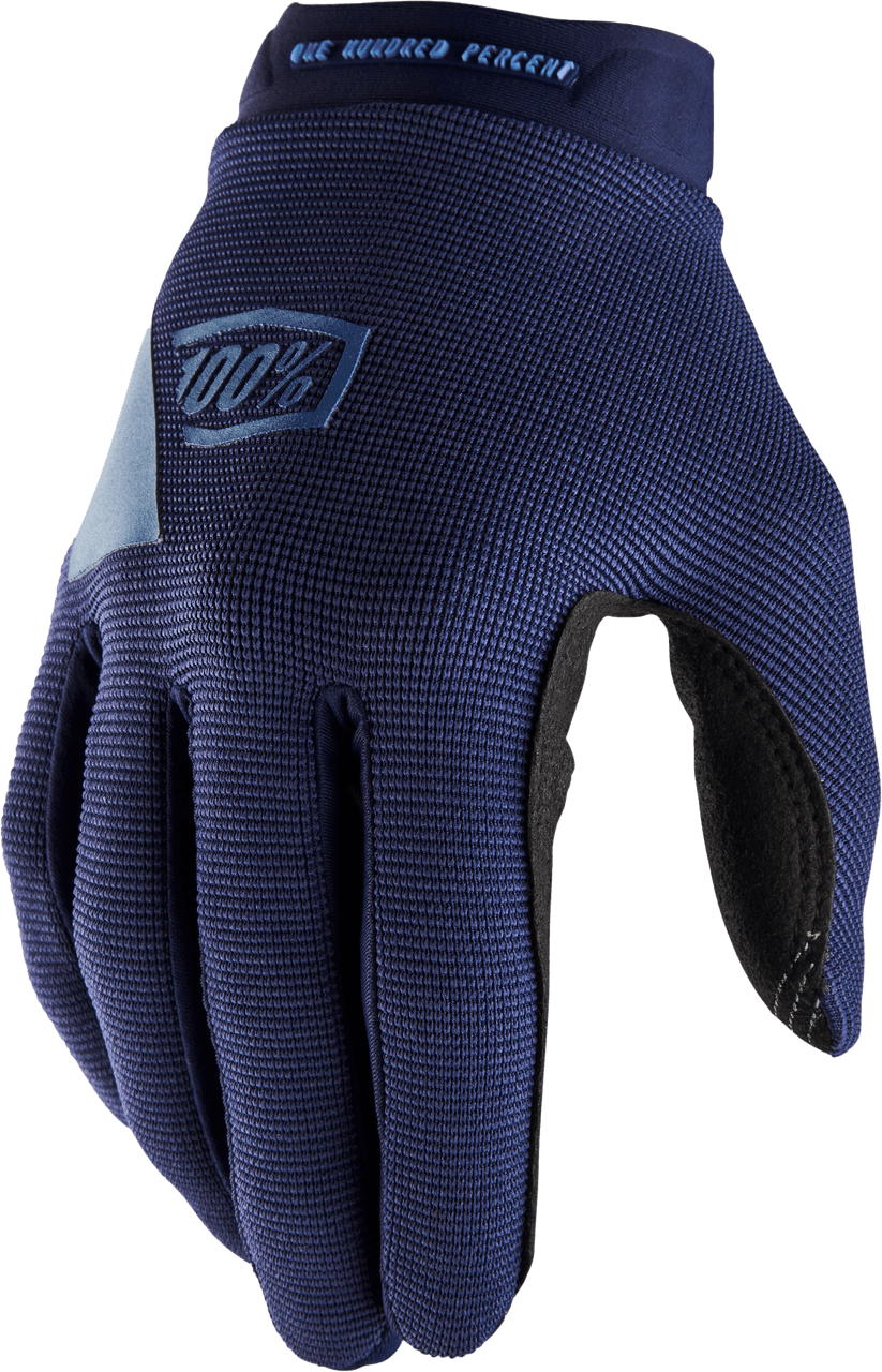 100-PERCENT Ridecamp Women'S Gloves Navy/Slate LG