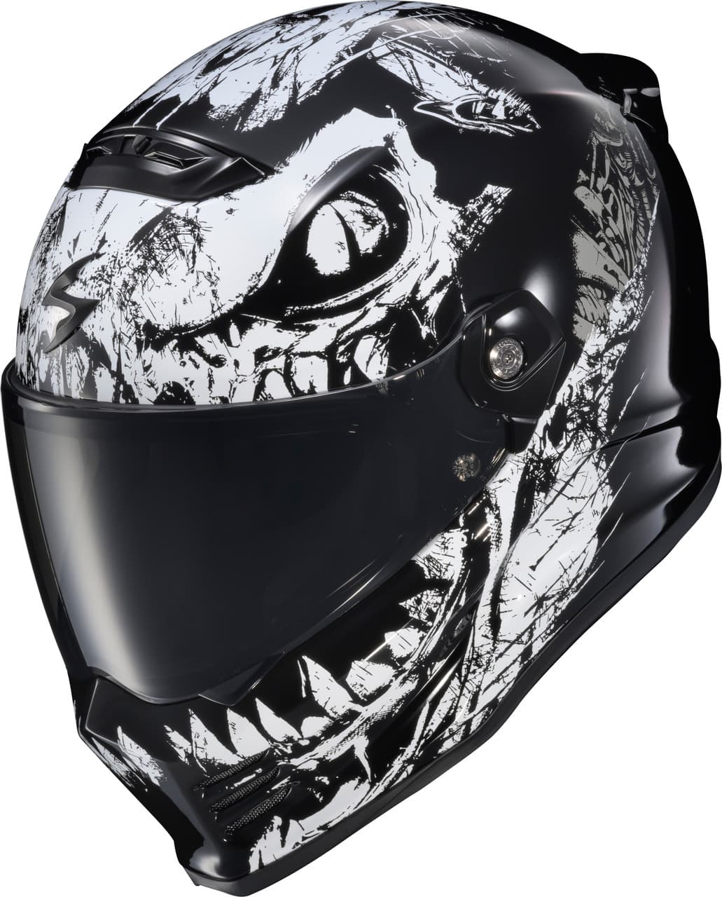 Scorpion Exo Covert Fx Full Face Helmet Caiman Gloss Black XL