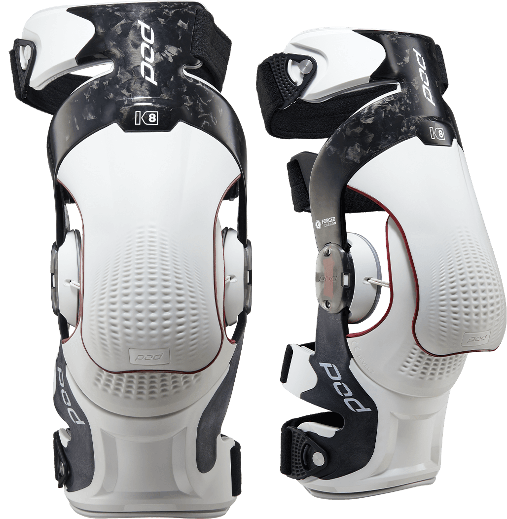Pod K8 3.0 Knee Brace Carbon (Pr) Carbon/White 2X