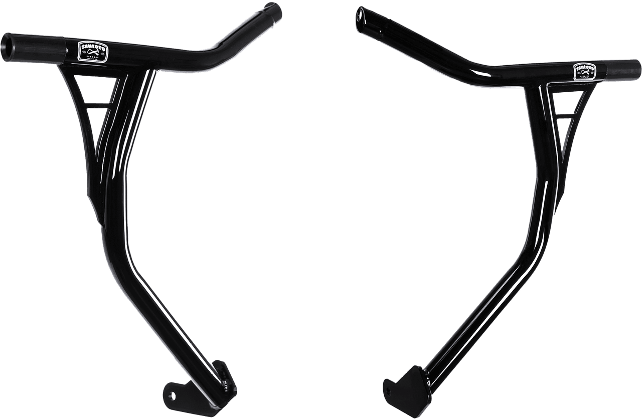 Santoro Fabworx Nyd Engine Crash Bar Black Indian Challenger
