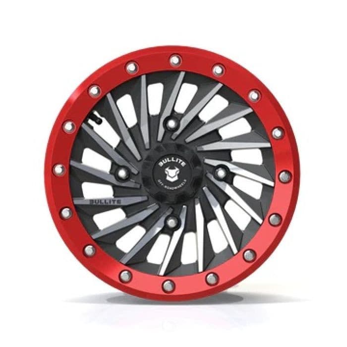 BLADE WHEEL GUN METAL/RED, 15X7.0, 4/137, 5+2