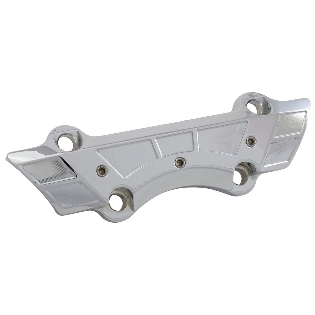 Baggernation Super Riser Clamp 1" Weld Wing Chrome
