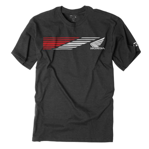 FACTORY EFFEX HONDA SPEED T- SHIRT / HEATHER CHARCOAL (M)