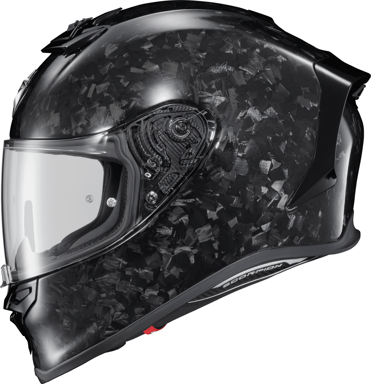 Scorpion Exo EXO-R1 Air Full Face Helmet Carbon Onyx Gloss Black SM